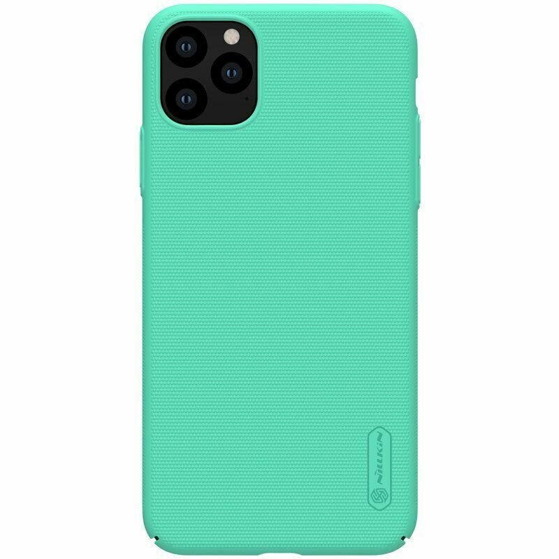 Husa iPhone 11 Pro Max Nillkin Super Frosted Shield, verde deschis