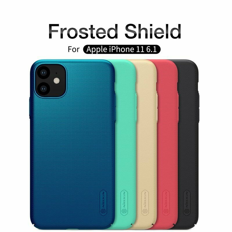 Husa iPhone 11 Nillkin Super Frosted Shield, verde deschis