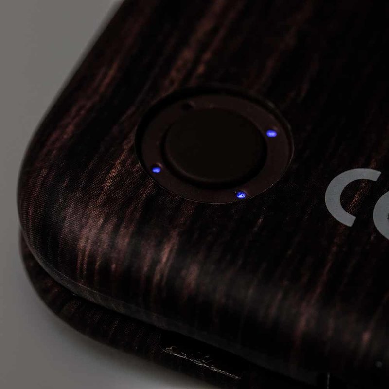 Baterie Externa Puridea S2 10000mAh 2xUSB - Dark Brown Wood Grain