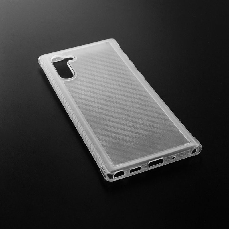 Husa Samsung Galaxy Note 10 Roar Carbon Armor - Transparent