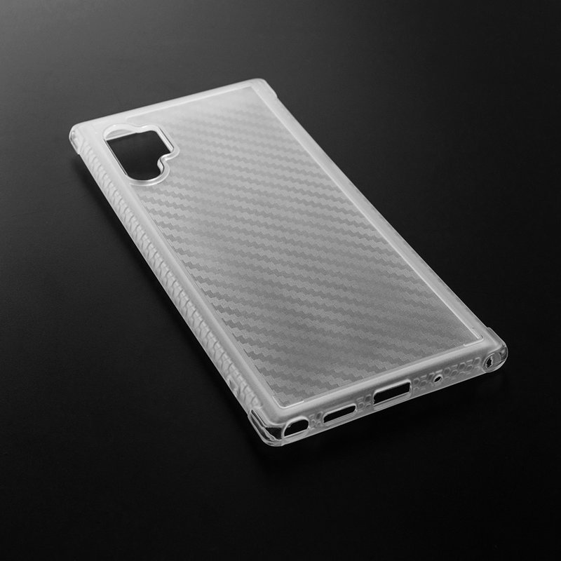 Husa Samsung Galaxy Note 10 Plus Roar Carbon Armor - Transparent