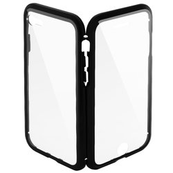 Husa iPhone 8 Wozinsky Magnetic 360°, acoperire completa (Fata + Spate) - Clear