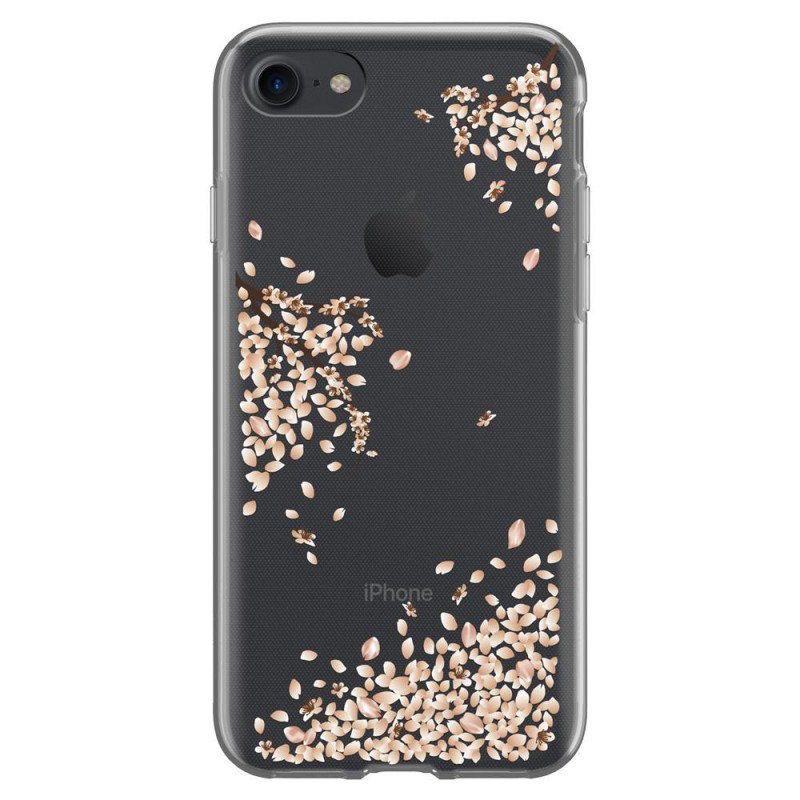 Bumper iPhone 7 Spigen Liquid Crystal - Spring Blossom