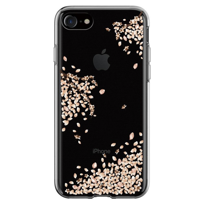 Bumper iPhone 7 Spigen Liquid Crystal - Spring Blossom