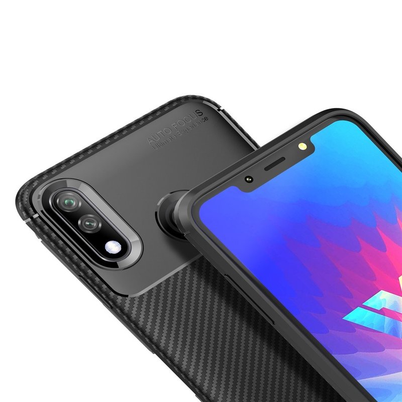 Husa LG W10 Mobster Carbon Skin Negru