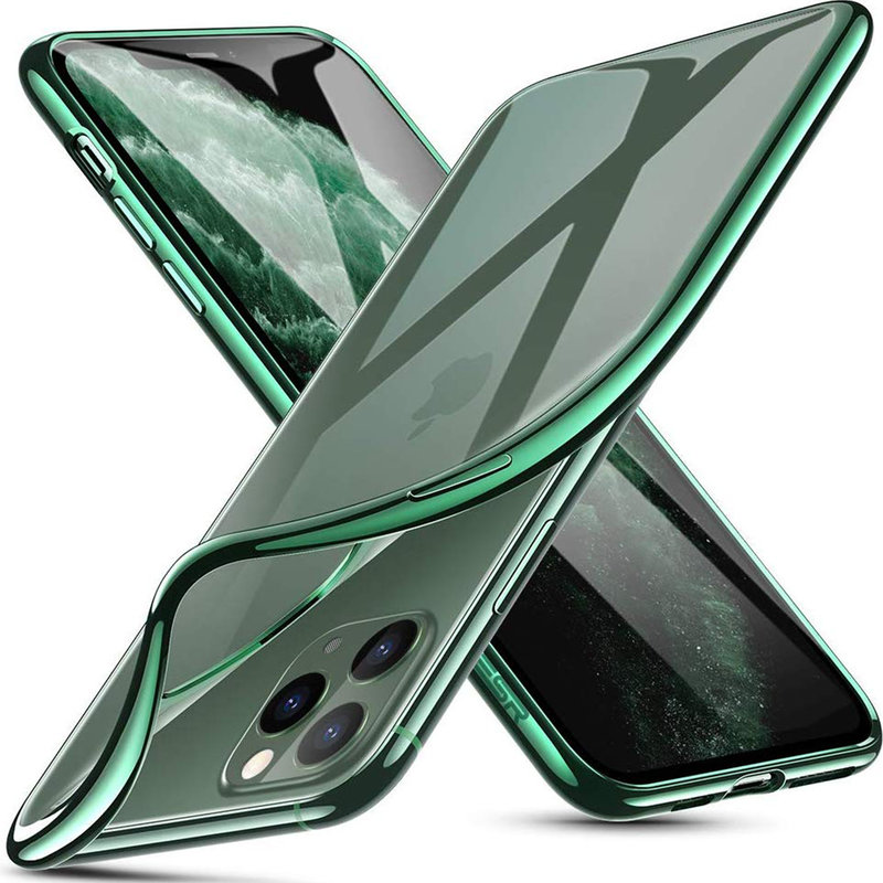 Husa iPhone 11 Pro Max ESR Hues Essential Twinkle Series - Pine Green