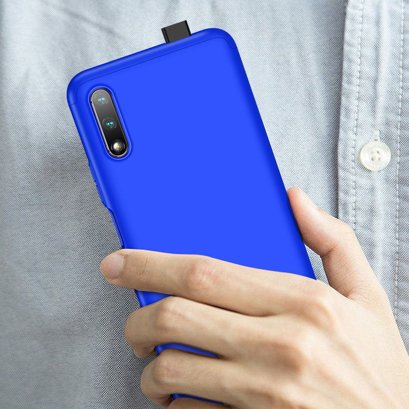 Husa Huawei Honor 9X Pro GKK 360 Full Cover Albastru