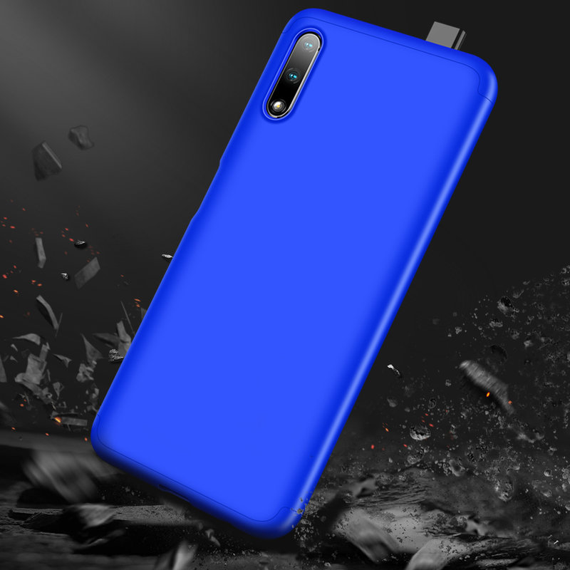 Husa Huawei Honor 9X Pro GKK 360 Full Cover Albastru