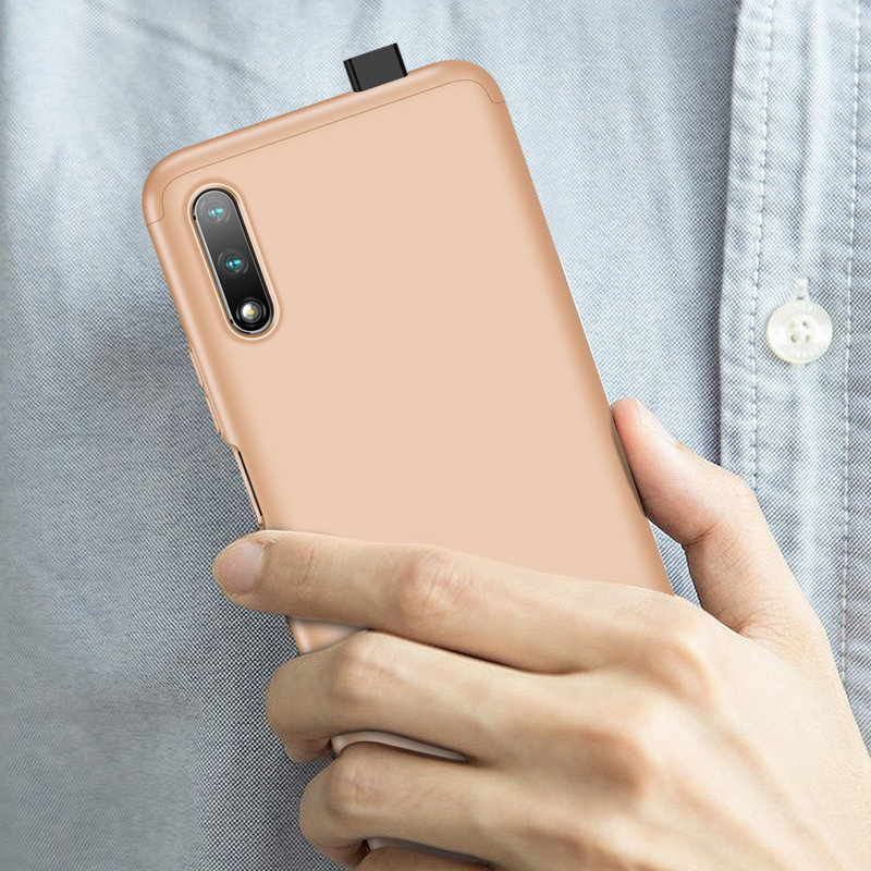 Husa Huawei Honor 9X GKK 360 Full Cover Auriu