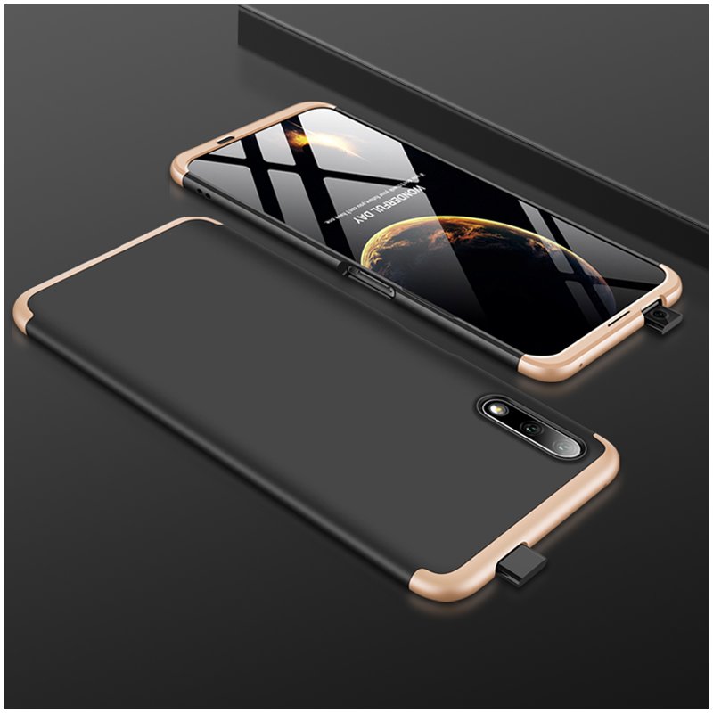 Husa Huawei Honor 9X GKK 360 Full Cover Negru-Auriu