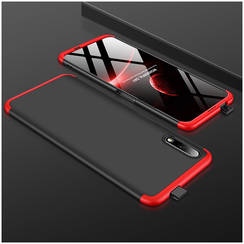 Husa Huawei Honor 9X GKK 360 Full Cover Negru-Rosu