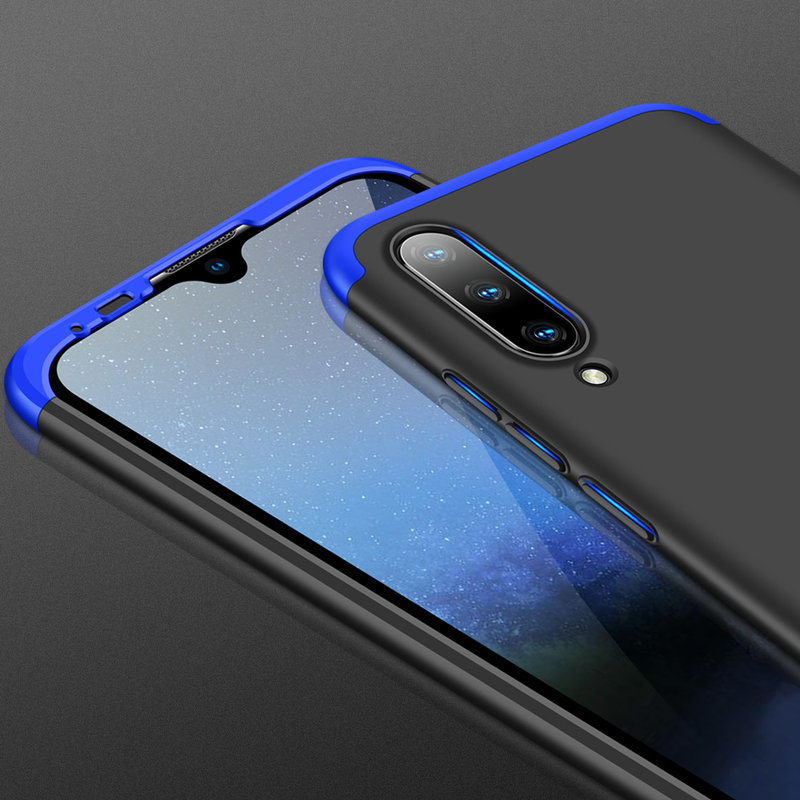 Husa Xiaomi Mi A3 / Mi CC9e GKK 360 Full Cover Negru-Albastru