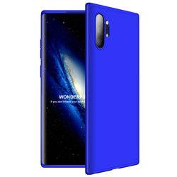 Husa Samsung Galaxy Note 10 Plus GKK 360 Full Cover Albastru