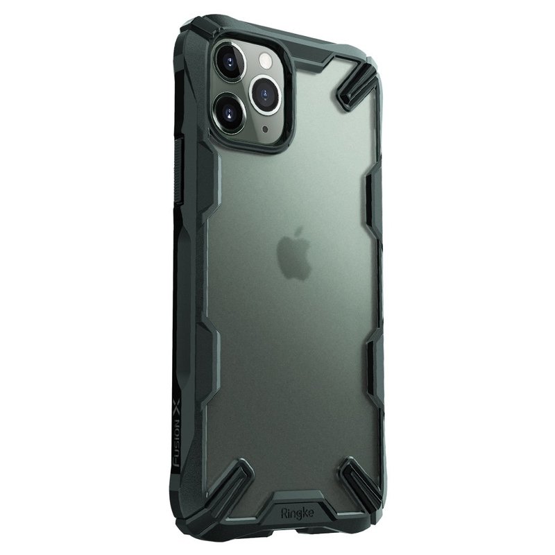 Husa iPhone 11 Pro Max Ringke Fusion X - Dark Green