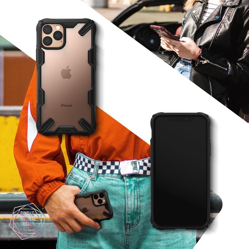 Husa iPhone 11 Pro Max Ringke Fusion X - Dark Green