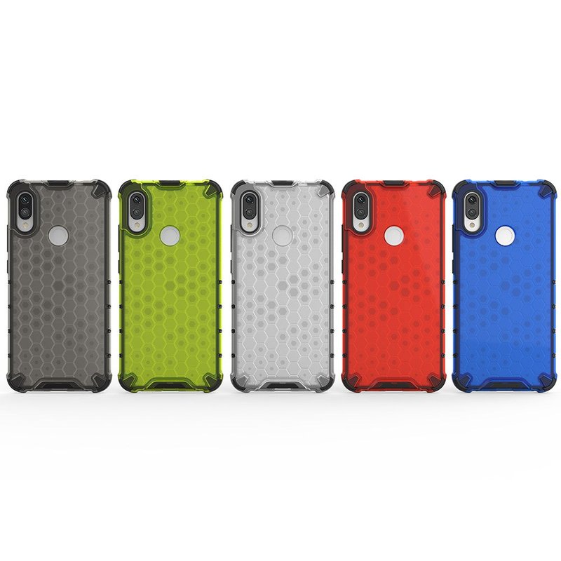 Husa Xiaomi Redmi Note 7 Honeycomb Armor - Rosu