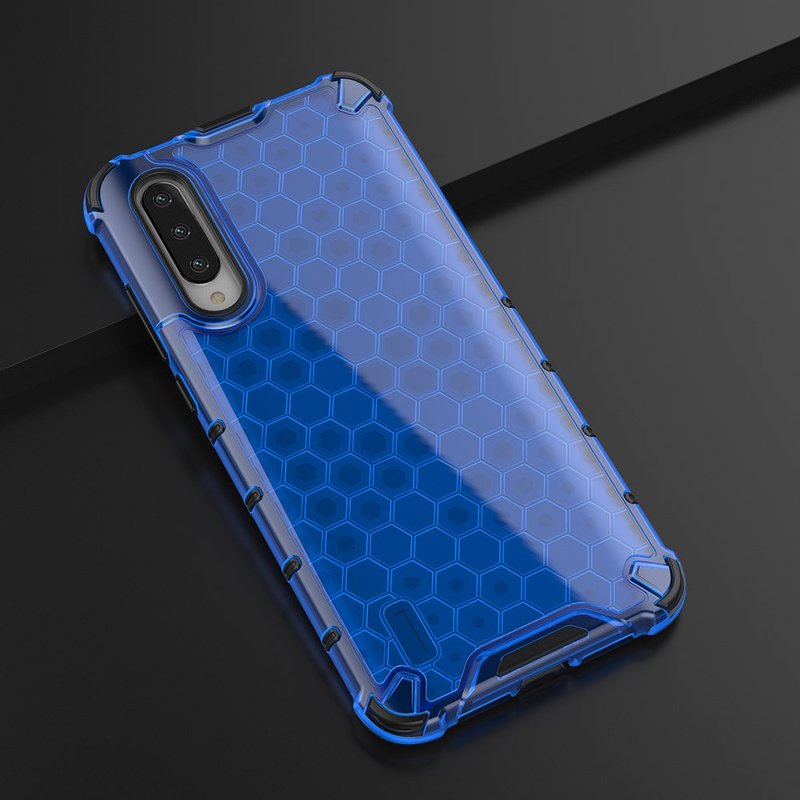 Husa Xiaomi Mi A3 / Mi CC9e Honeycomb Armor - Albastru