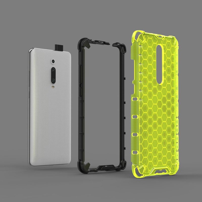 Husa Xiaomi Mi 9T Honeycomb Armor - Verde