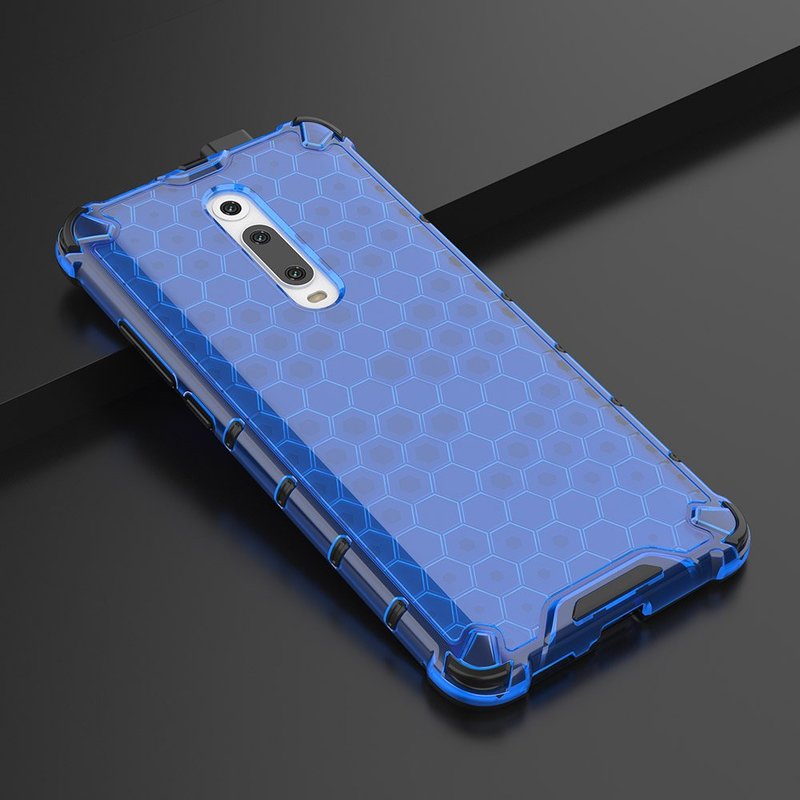 Husa Xiaomi Mi 9T Pro Honeycomb Armor - Albastru