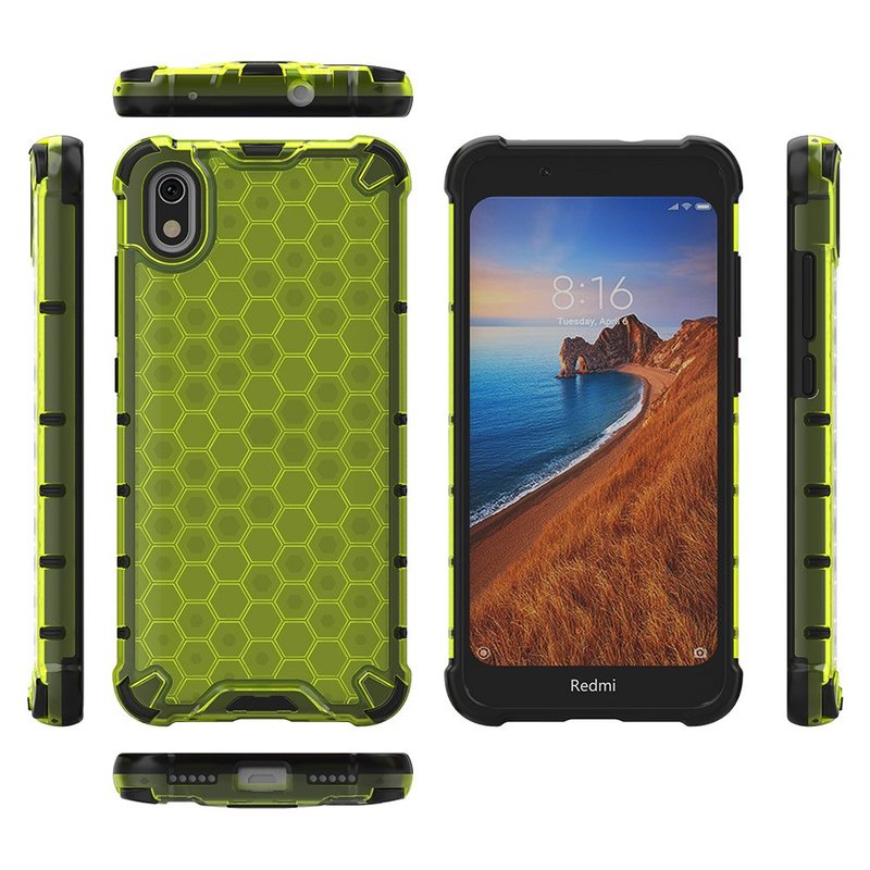 Husa Xiaomi Redmi 7A Honeycomb Armor - Verde