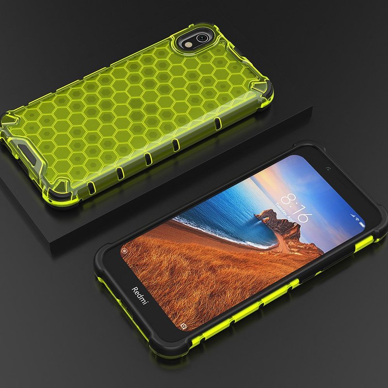 Husa Xiaomi Redmi 7A Honeycomb Armor - Verde