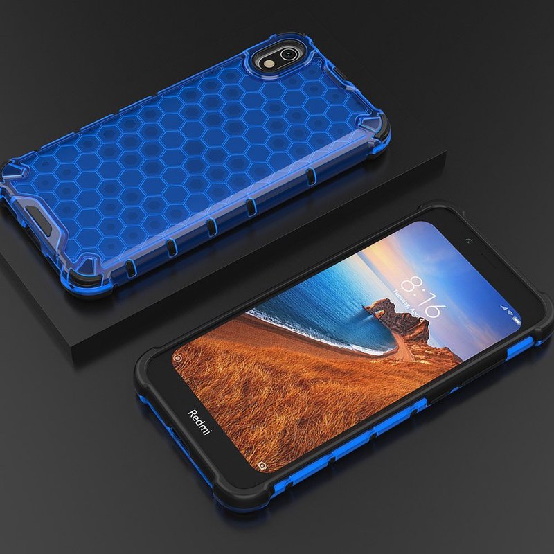 Husa Xiaomi Redmi 7A Honeycomb Armor - Albastru