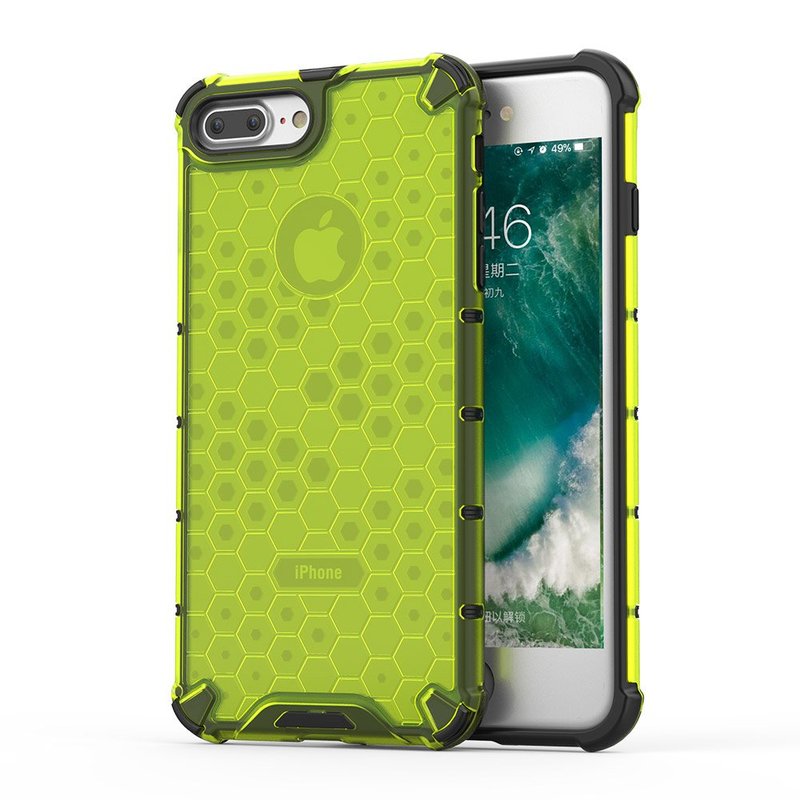 Husa iPhone 8 Plus Honeycomb Armor - Verde