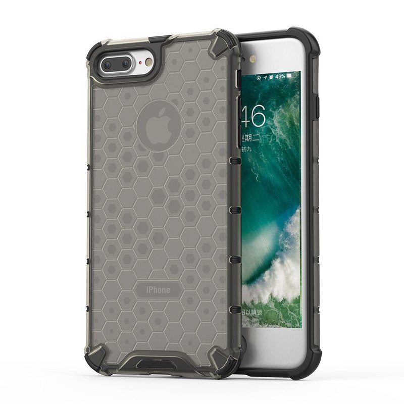 Husa iPhone 8 Plus Honeycomb Armor - Negru