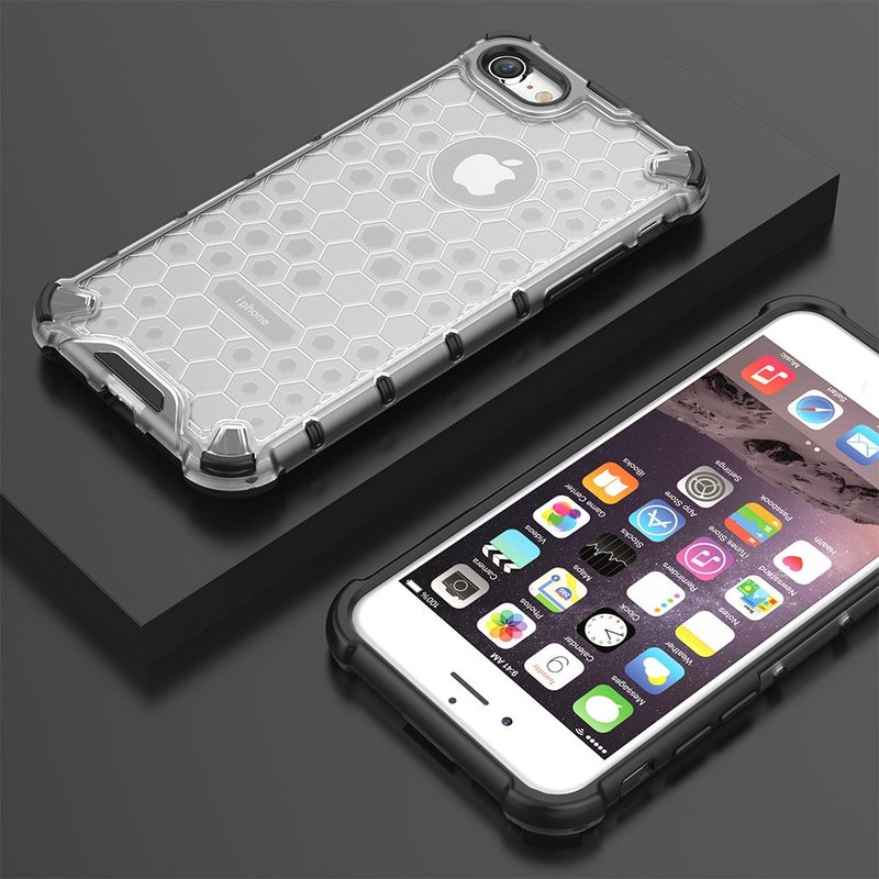 Husa iPhone 7 Honeycomb Armor - Transparent