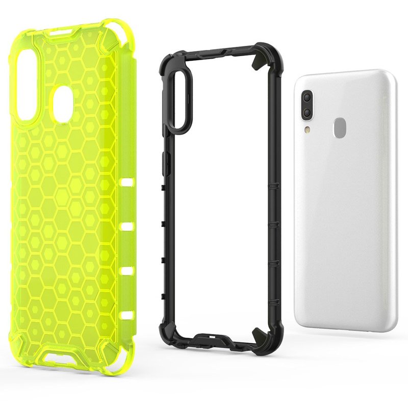 Husa Samsung Galaxy A40 Honeycomb Armor - Verde
