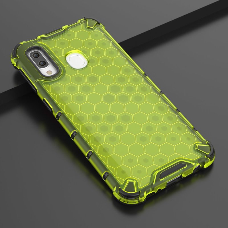 Husa Samsung Galaxy A40 Honeycomb Armor - Verde