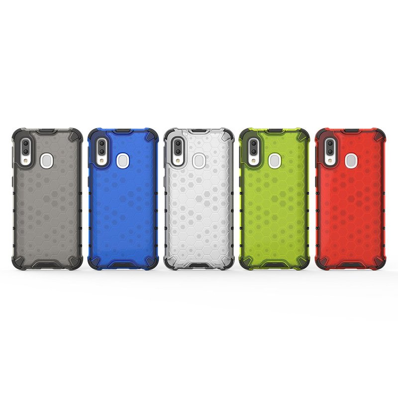 Husa Samsung Galaxy A40 Honeycomb Armor - Rosu