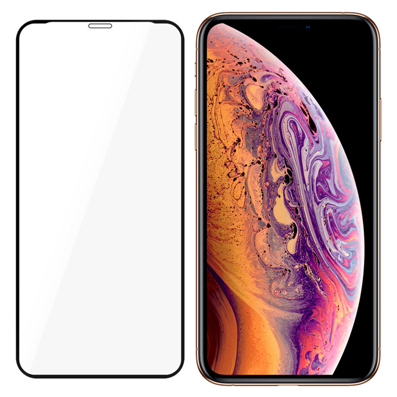 Folie Huawei Y7 2019 3mk NeoGlass Unbreakable Cu Rama - Negru