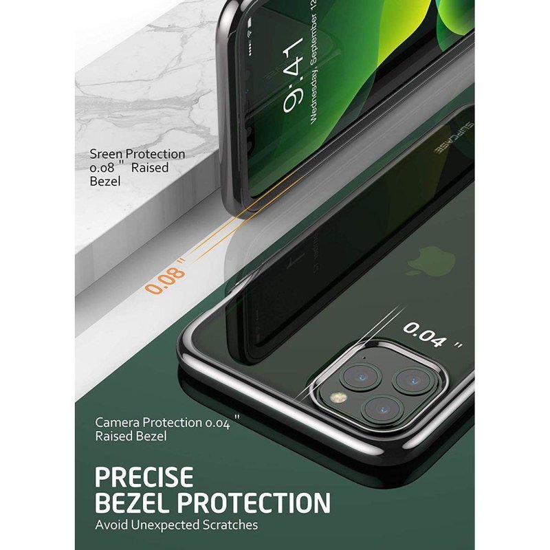 Husa iPhone 11 Pro Max Supcase Electro Unicorn Beetle - Negru