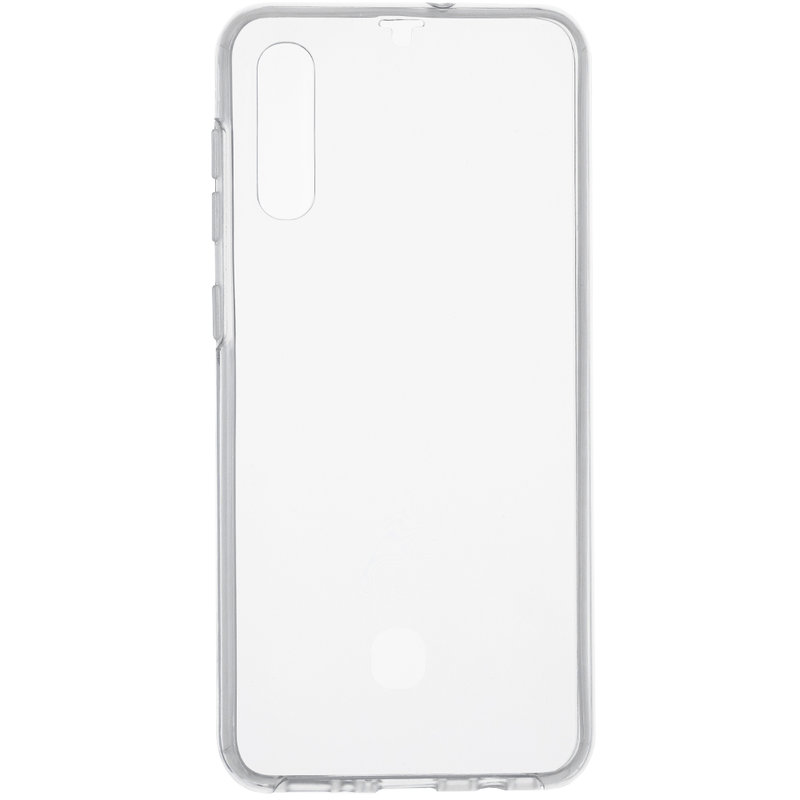 Husa Samsung Galaxy A30s FullCover 360 Cu Senzor De Amprenta - Transparent