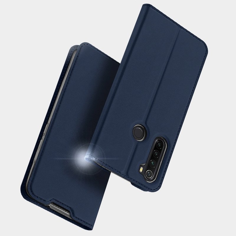 Husa Xiaomi Redmi Note 8 Dux Ducis Flip Stand Book - Albastru