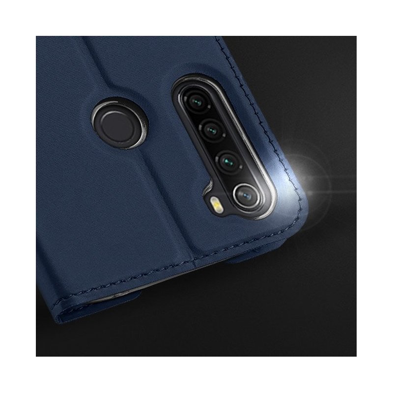 Husa Xiaomi Redmi Note 8 Dux Ducis Flip Stand Book - Albastru