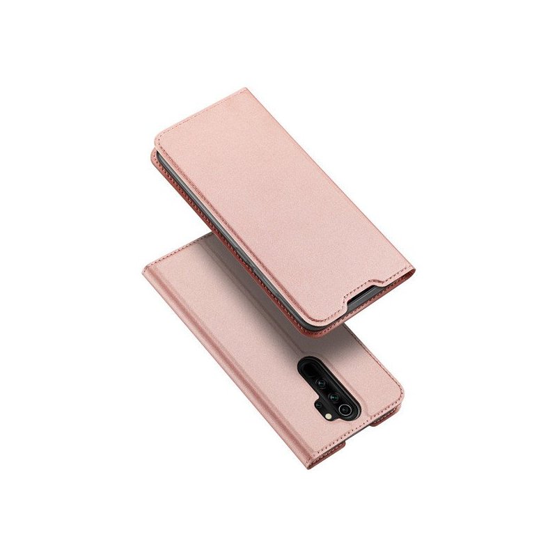 Husa Xiaomi Redmi Note 8 pro Dux Ducis Flip Stand Book - Roz