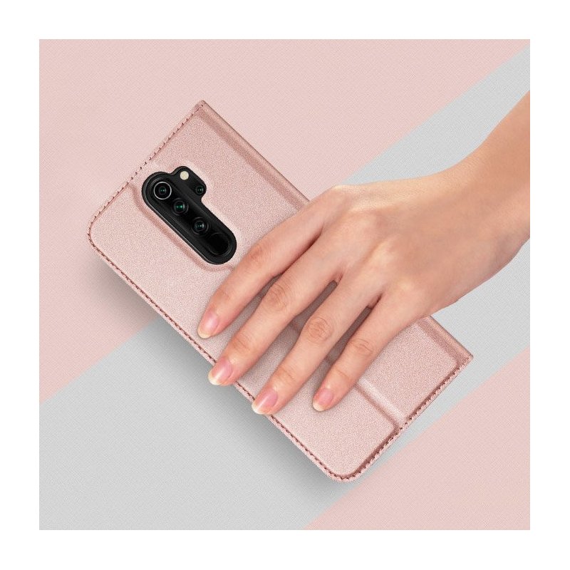 Husa Xiaomi Redmi Note 8 pro Dux Ducis Flip Stand Book - Albastru