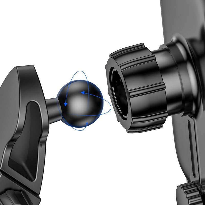 Suport auto magnetic 3in1 Baseus 15W, Qi, negru, WXHW03-01