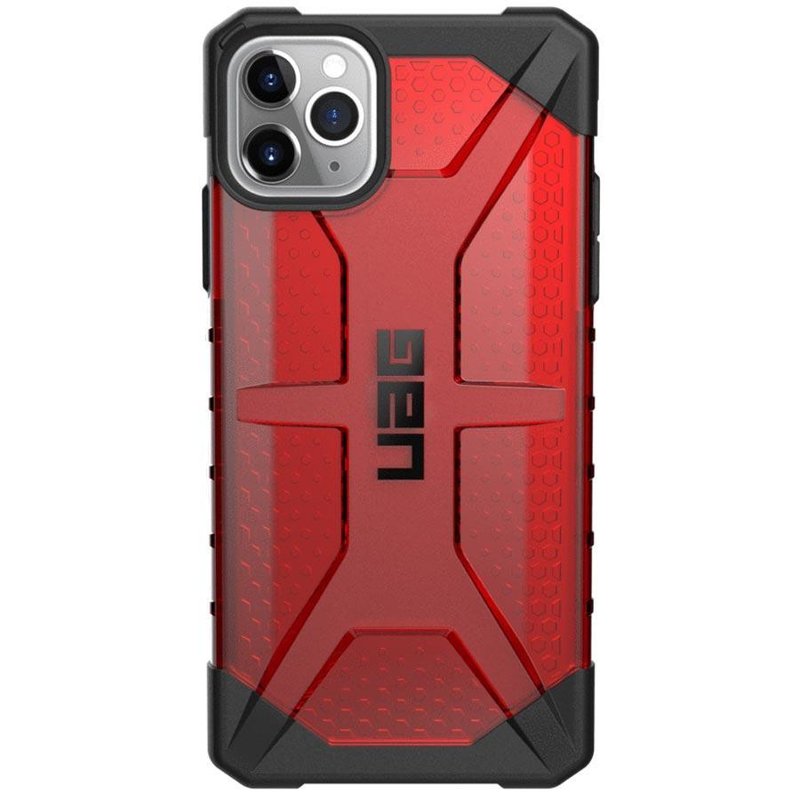 Husa iPhone 11 Pro transparenta UAG Plasma, rosu