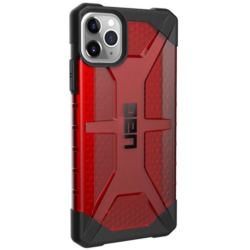 Husa iPhone 11 Pro transparenta UAG Plasma, rosu