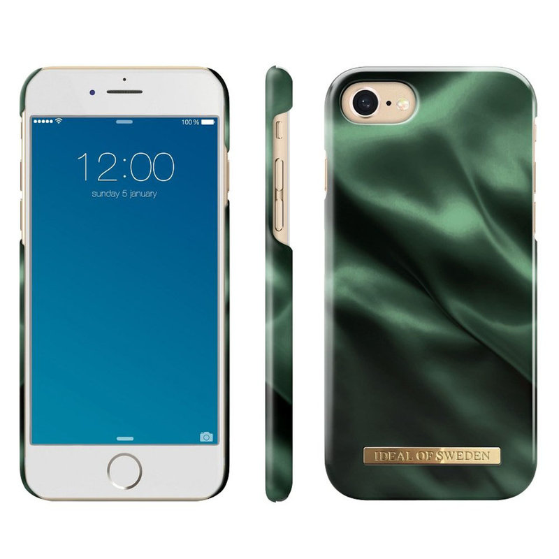 Husa iPhone 8 iDeal of Sweden Fashion -  Emerald Satin