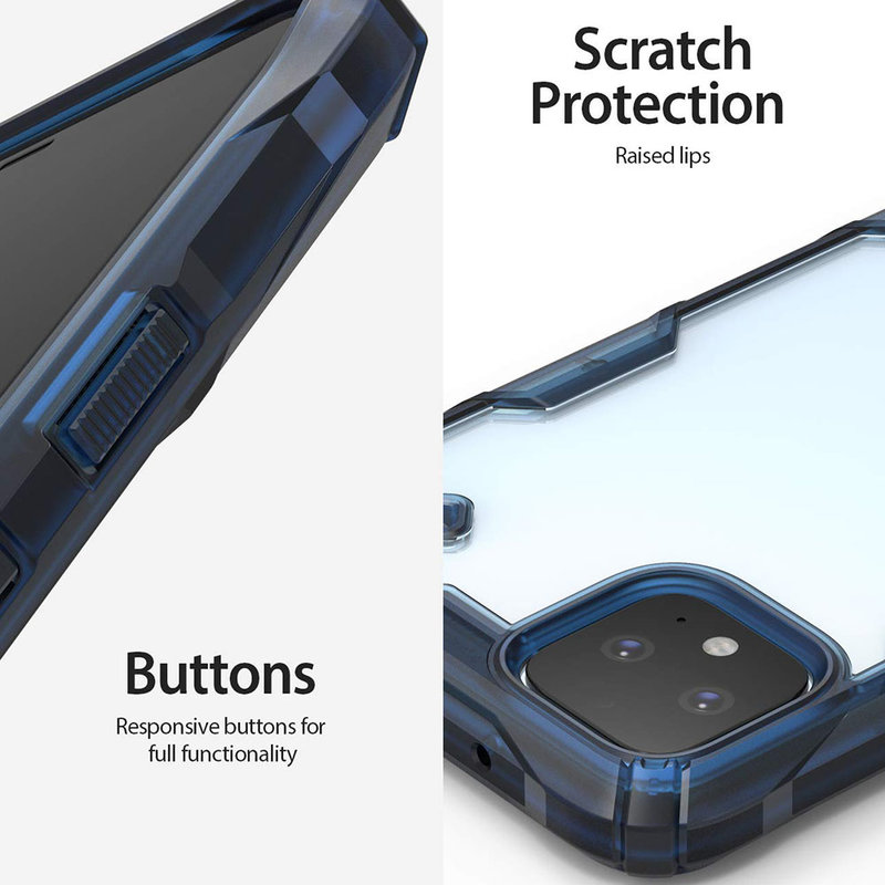 Husa Google Pixel 4 XL Ringke Fusion X - Space Blue