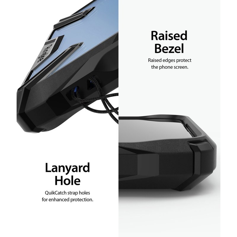 Husa Xiaomi Redmi Note 8 Ringke Fusion X - Black