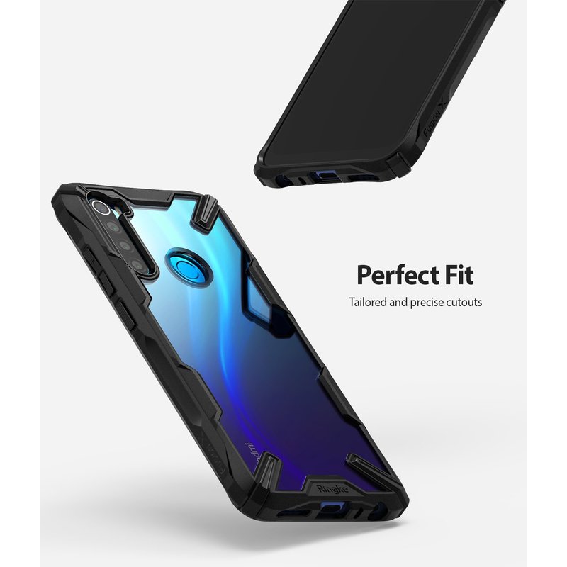Husa Xiaomi Redmi Note 8 Ringke Fusion X - Black