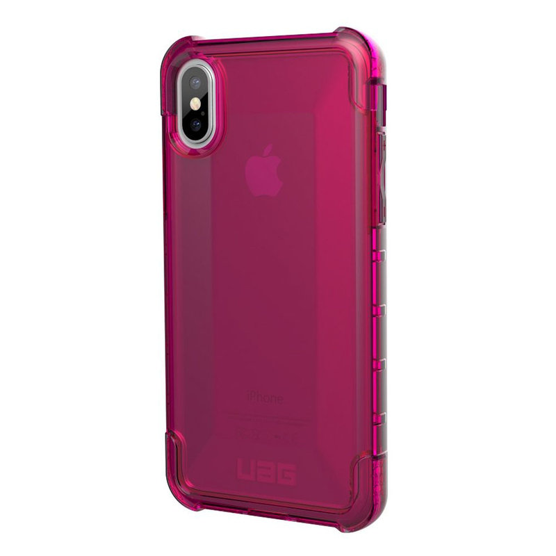 Husa iPhone X, iPhone 10 UAG Plyo Series - Roz Transparent