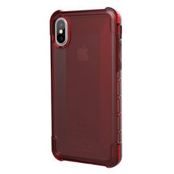 Husa iPhone XS UAG Plyo Series - Rosu Transparent