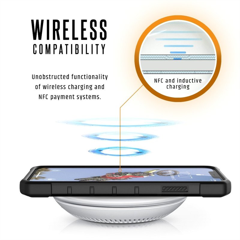 Husa iPhone XS Max antisoc UAG Pathfinder, negru