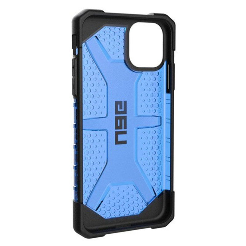 Husa iPhone 11 transparenta UAG Plasma, albastru
